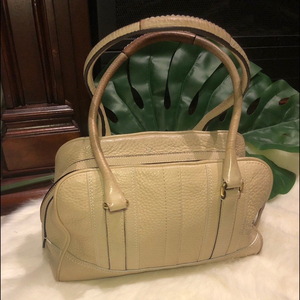 COACH BONE SATCHEL